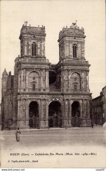 Auch CPA Cathedrale Ste Marie