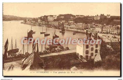 CPA Audierne Vue Generale Du Port