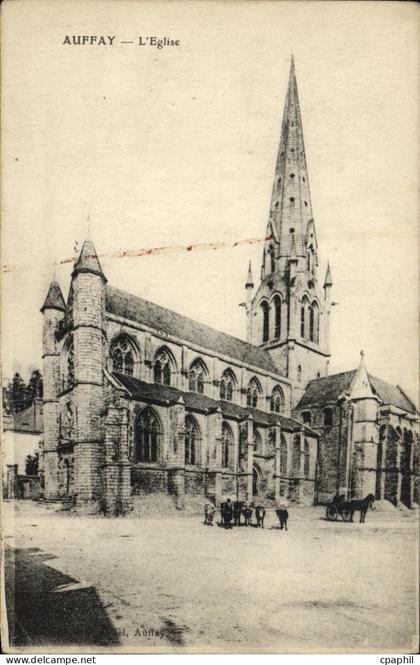 CPA Auffay L Eglise