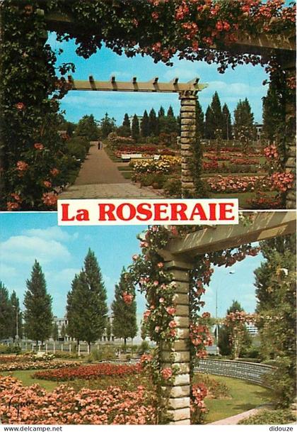 93 - Aulnay sous Bois - La Roseraie - Multivues - Fleurs - CPM - Voir Scans Recto-Verso
