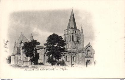 CPA Aulnay De Saintonge L'Eglise