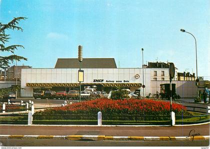 CPM Aulnay sous bois Seine St Denis La Gare SNCF