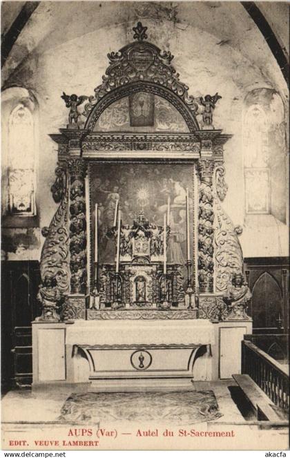CPA AUPS Autel du Saint-Sacrement (1113058)