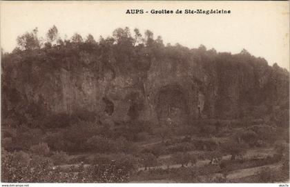 CPA AUPS Grottes de Sainte-Magdeleine (1113063)