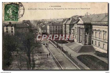 Aurillac - Palais de Justice - CPA