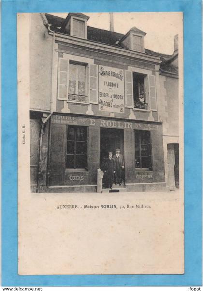 89 YONNE - AUXERRE Maison Roblin, rue Milliaux