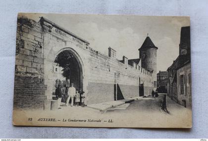 Auxerre, la gendarmerie Nationale, Yonne 89
