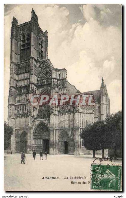 CPA Auxerre La cathedrale