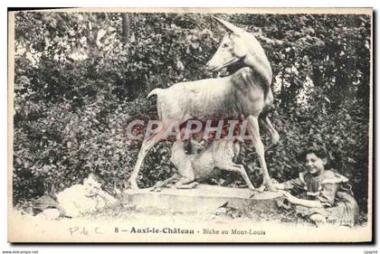 CPA Auxi Le Chateau Biche au Mont Louis Enfants