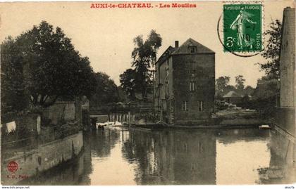 CPA AUXI-le-CHATEAU - Les moulins (197644)