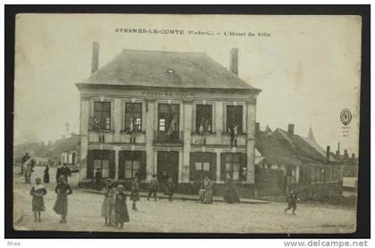 62 Avesnes-le-Comte mairie hotel de ville    D62D  K62063K  C62063C RH017295