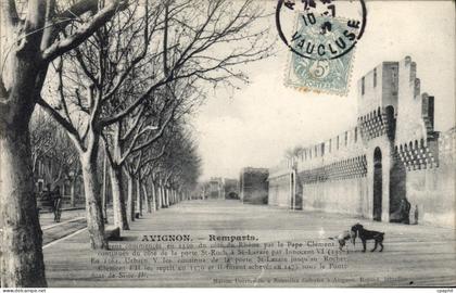 CPA Avignon Remparts
