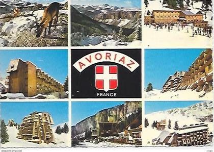 CPM Avoriaz vues multiples