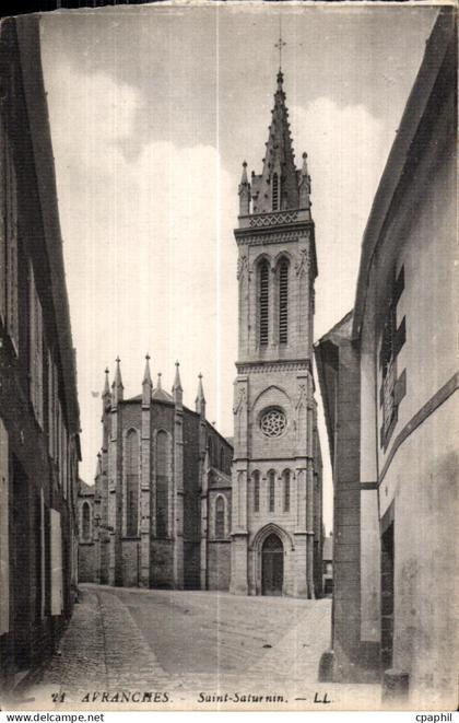 CPA Avranches saint saturnin