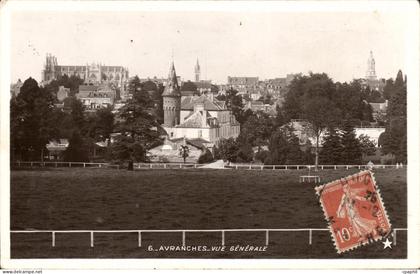CPA Avranches Vue Generale