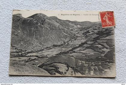 Cpa 1907, Bagnères de Bigorre, vallée de Campan, hautes Pyrénées 65