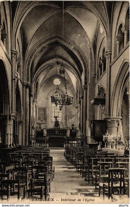 CPA BAGNEUX - Intérieur de l'Église (581324)