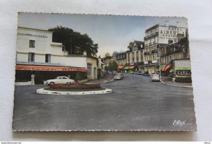 Cpm, Bagnoles de l'orne, avenue de la gare, Orne 61