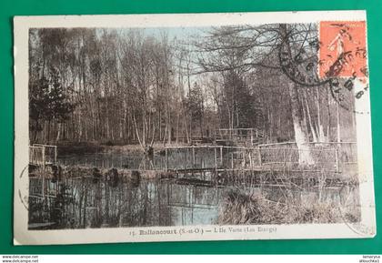 1932- Ballancourt sur Essonne [91] Essonne- l'ile verte les étangs Carte Postale Europe France CPA colorisée