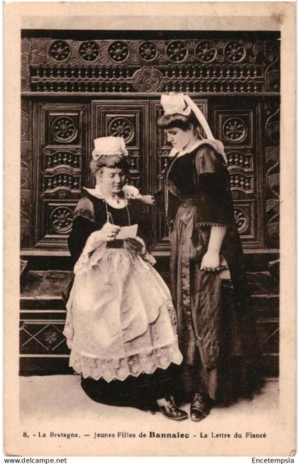 CPA Carte Postale  France Bannalec Jeunes filles de  Bannalec  La lettre du fiancé  VM101871