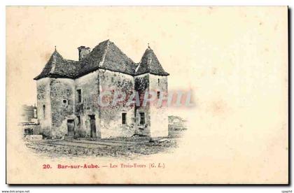 Bar sur Aube - Les Trois Tours - CPA