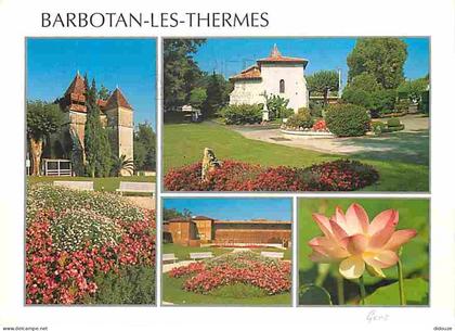 Carte Postale - 32 - Barbotan les Thermes - Multivues - Fleurs - Flamme Postale de Barbotan les Thermes - CPM - Voir Sca