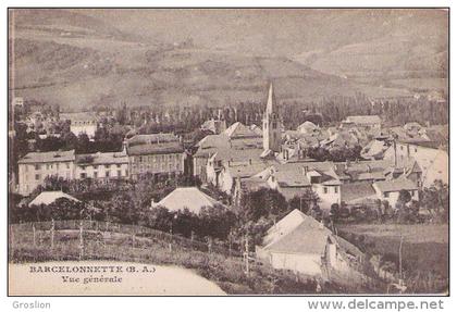 BARCELONNETTE (B A)  VUE GENERALE