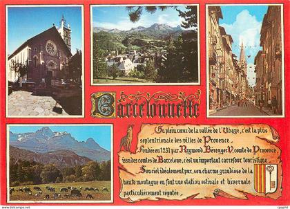 CPM Barcelonnette Alpes de Haute Provence