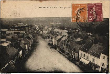 CPA BARNEVILLE-Plage - vue générale (149696)