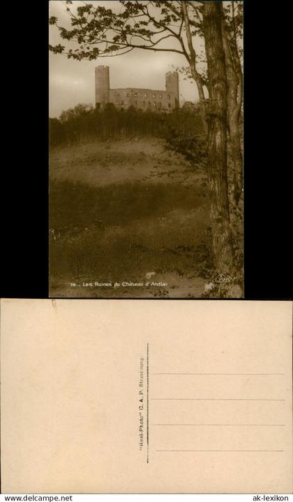 CPA Barr (Elsaß) Barr (Bas-Rhin) Schloss Andlau Fotokarte 1928