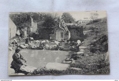 lavoir et fontaine de la Clarté à Baud, Morbihan 56
