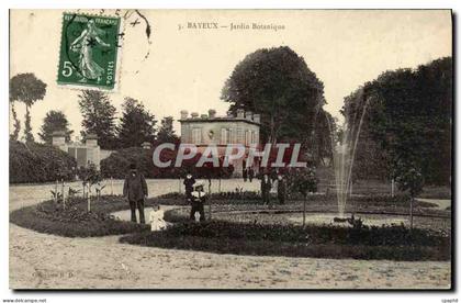 CPA Bayeux Jardin Botanique