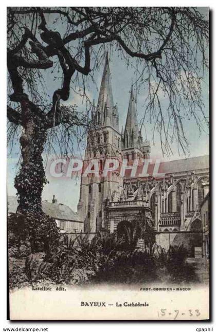 CPA Bayeux La Cathedrale