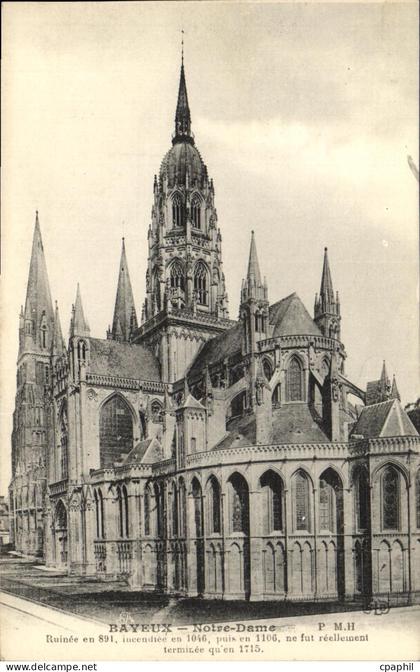CPA Bayeux Notre Dame