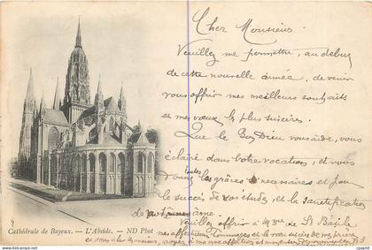 CPA Cathedrale de Bayeux L'Abside