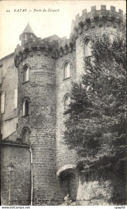 CPA Bazas Porte du Gisquet