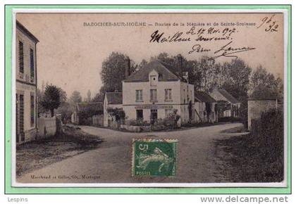 61 - BAZOCHES sur HOËNE -- Routes de la Ménière et de Sainte Scolasse