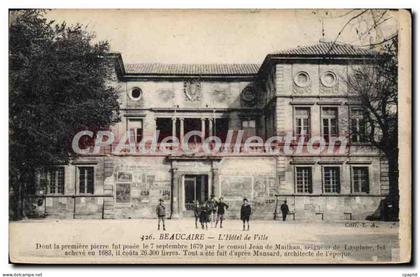 CPA Beaucaire L'Hotel De Ville