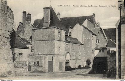 CPA Beaugency Ancien Chateau des Sires de Beaugency Depot