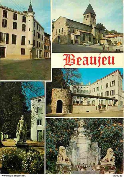 69 - Beaujeu - Multivues - Automobiles - Carte Neuve - CPM - Voir Scans Recto-Verso