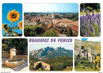 Carte Postale - 84 - Beaumes de Venise - Multivues - Flamme Postale - CPM - Voir Scans Recto-Verso - Poscard - Carta Pos