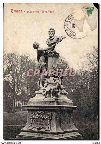 CPA Beaune Monument Joigneaux