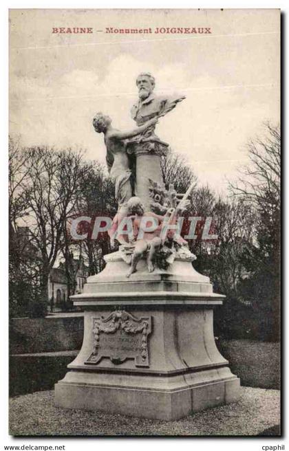 CPA Beaune Monument Joigneaux