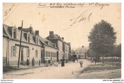 AYBP13-1143-80 - BEAUQUESNE - La place