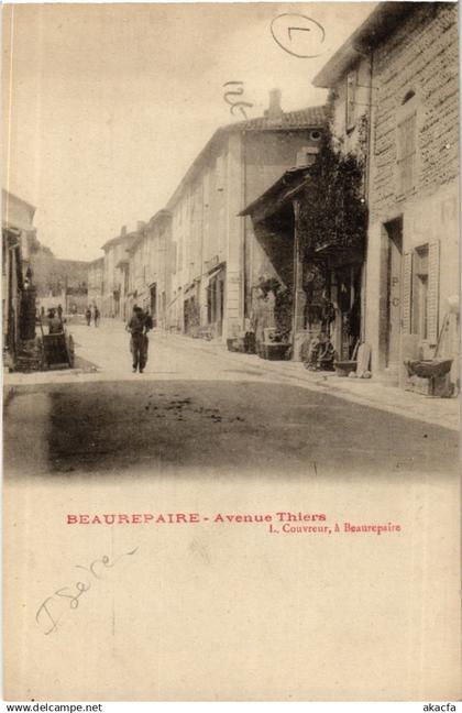 CPA BEAUREPAIRE - Avenue Thiers (630141)
