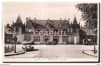 Beauvais - La Gare - CPA