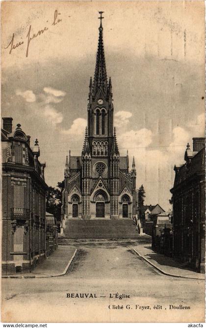 CPA Beauval eglise (1503195)