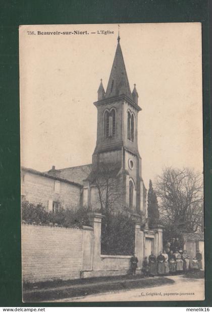 CP - 79 - Beauvoir-sur-Niort - Eglise
