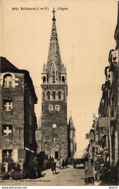 CPA BÉCHEREL - L'Église (357118)