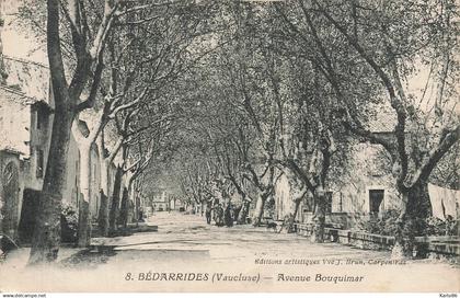 bédarrides * avenue bouquimar